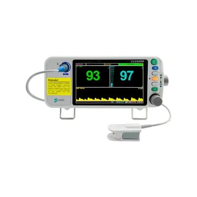 Oxímetro de Mesa com Sensor de Dedo Adulto e Neonatal