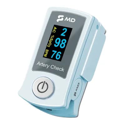 Oxímetro de Pulso Tipo Dedo com Artery Check