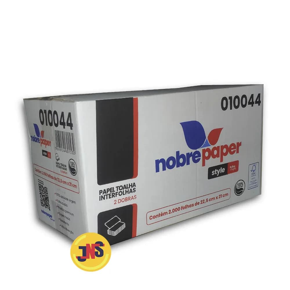 Papel Interfolhado 2 Dobras