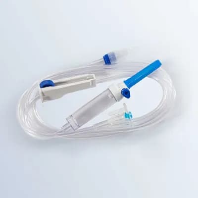 Equipo Macro Gotas com Injetor Lateral Luer Lock