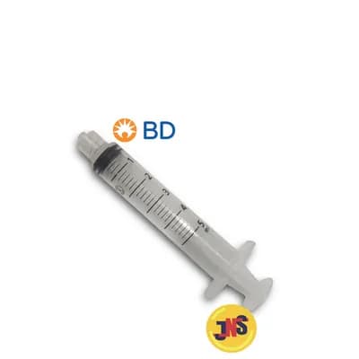 Seringa de 5ml Sem Agulha Bico Rosca (Luer Lock)