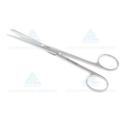 Tesoura Cirúrgica 15cm Reta Fina