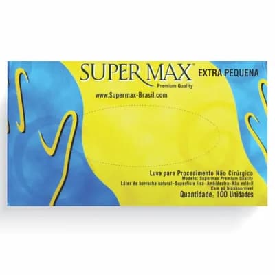 Luva de Procedimento Extra Pequena COM PÓ