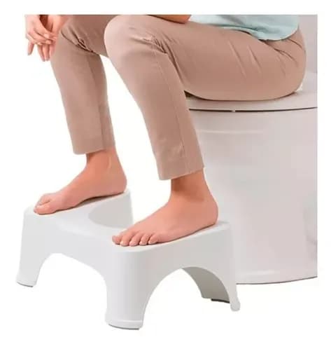 Apoio Banco Banquinho de Cócoras para Vaso Sanitário