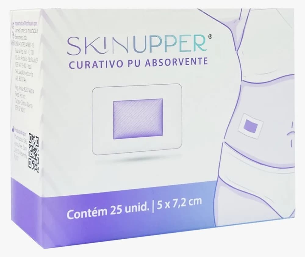 Curativo PU Estéril com Almofada Absorvente