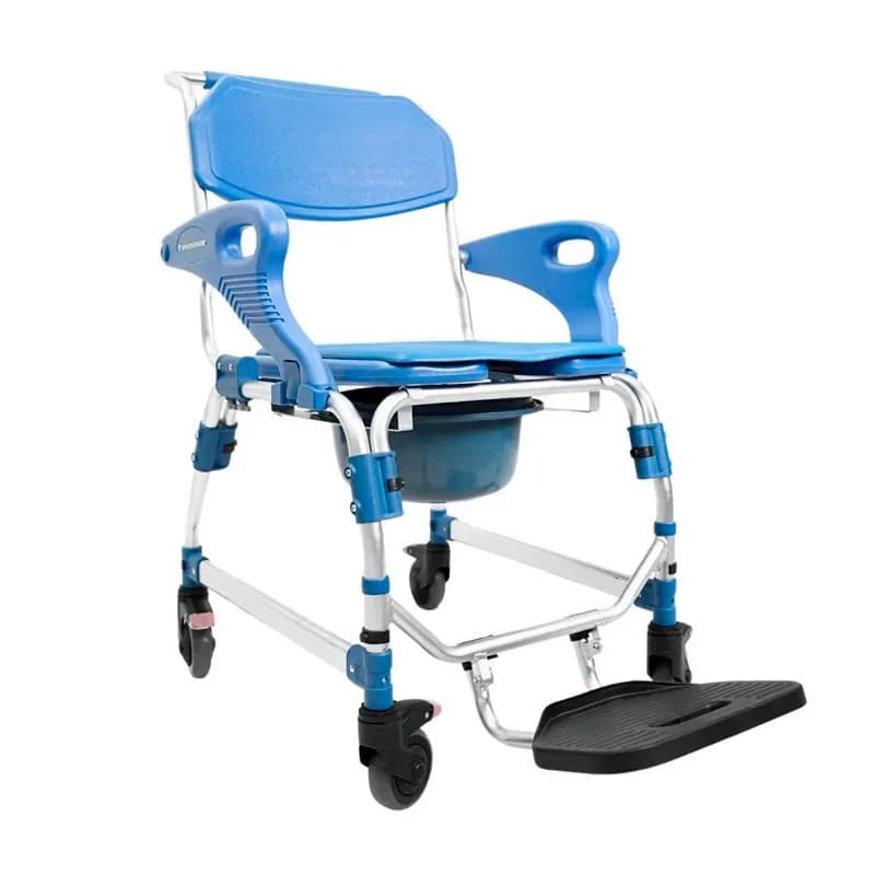 Cadeira Rodas para Banho Pro800 Aluminio até 150kg