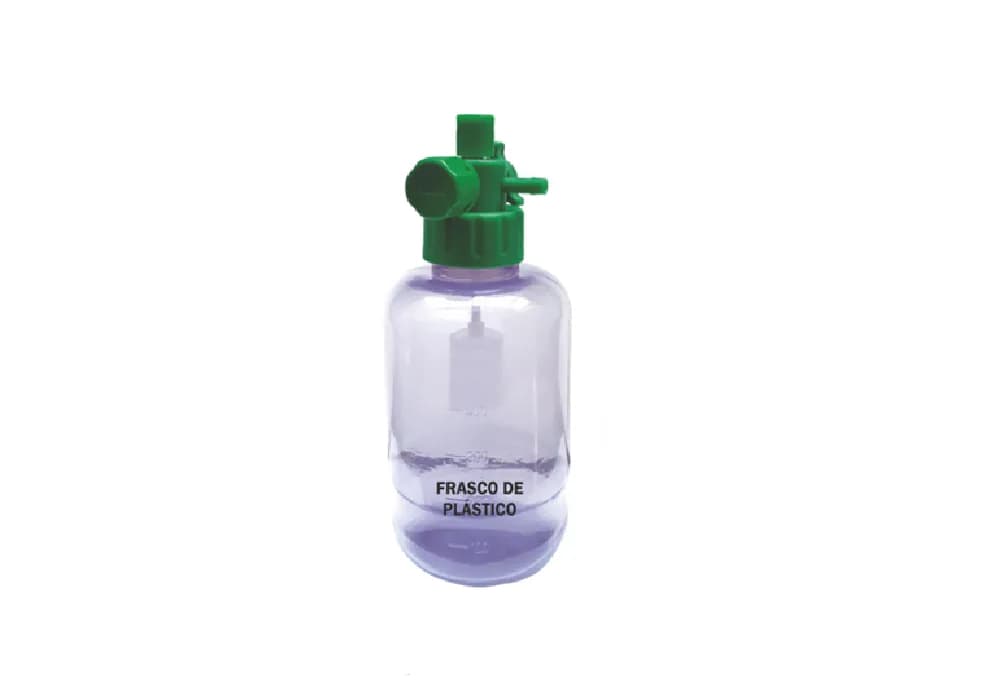 Aspirador Venturi para O2 com Frasco em PVC 500 ml