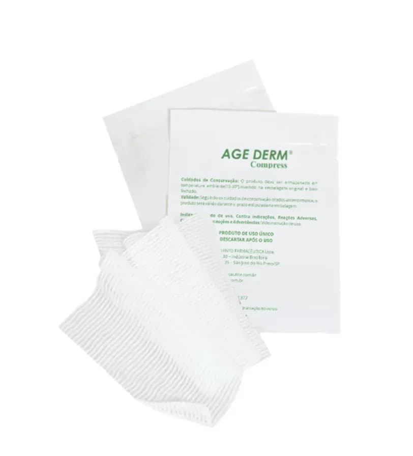 Age Derm Compress Malha não aderente com AGE