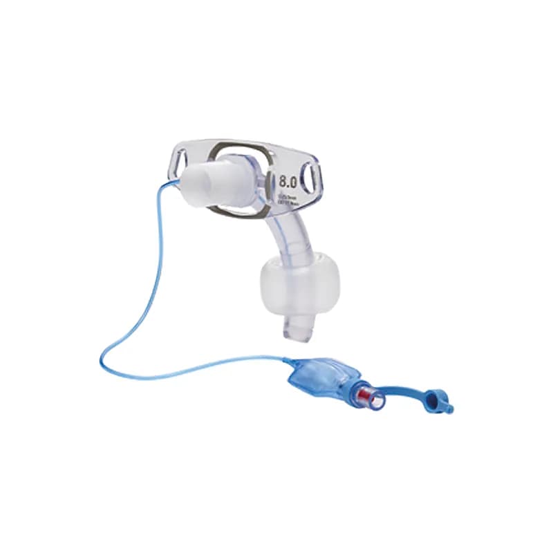 Cânula de traqueostomia com cuff BLUselect da Portex - caixa com 10 unidades