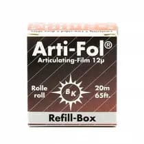 Papel Carbono Filme Arti-Fol Metallic Vermelho/Preta 12 Micras - Bausch