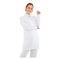 Jaleco Feminino Oxford Branco - Basic