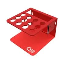 Suporte para Resina com 12 Cavidades - Vermelho - Kathavento