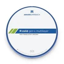 Disco De Zircônia Para Cad/Cam Zolid Gen-X 98x20 - Amanngirrbach