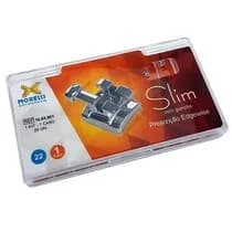 Bráquete Metálico Edgewise Slim 0,022'' - com Gancho no Canino - 10.65.901 - Morelli