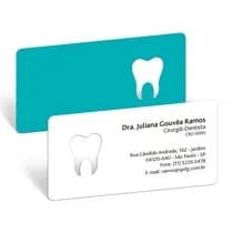 Cartão de Visita Dente Color