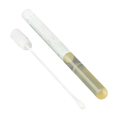SWAB PARA COLETA E TRANSPORTE DE AMOSTRAS COM MEIO STUART
