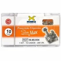 Kit Bráquete de Aço Slim Max Edgewise 0,018