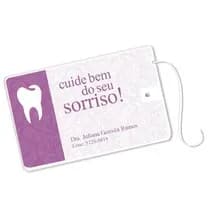 Cartão Fio Dental Arabescos Dental Roxo