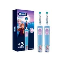 Kit Promocional Escova Dental Elétrica Infantil Pro Kids 3+ Frozen