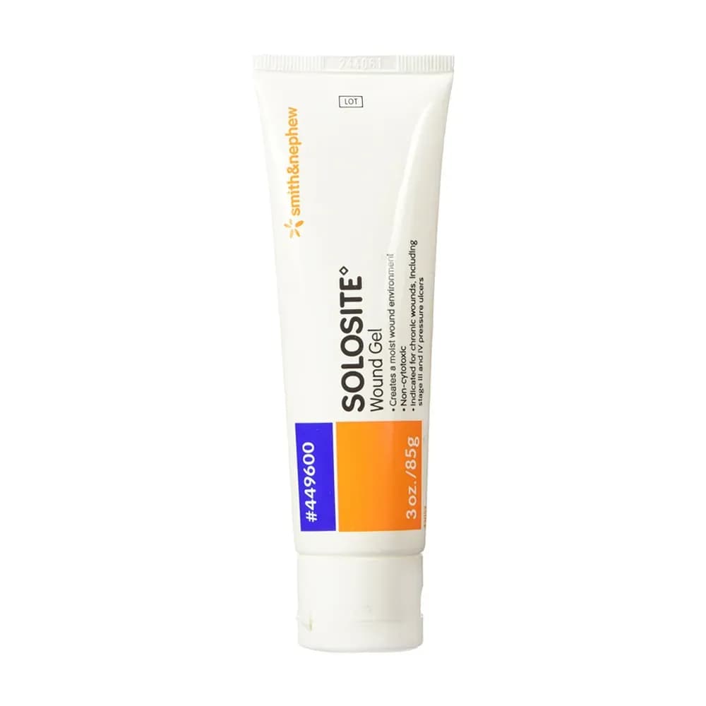 POMADA CURATIVO DE HIDROGEL FERIDAS QUEIMADURAS E ÚLCERAS SOLOSITE 85G SMITH&NEPHEW