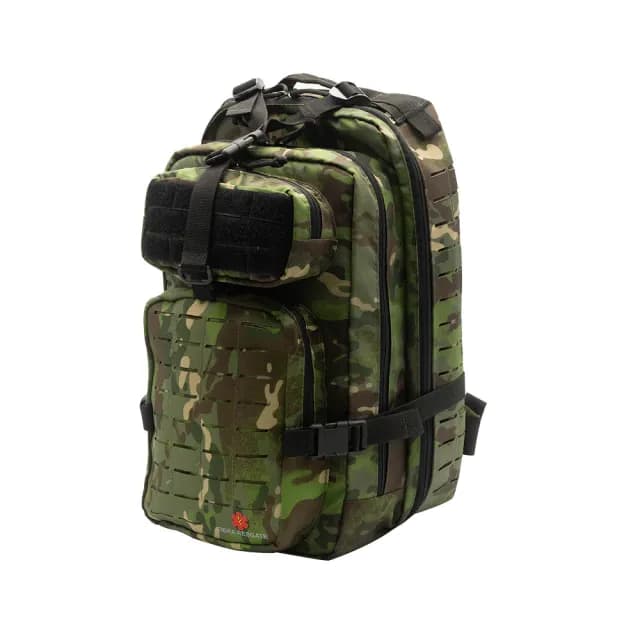 Mochila Tática APH-709 Camuflada Fibra Resgate