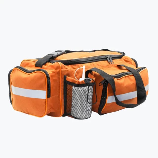 Bolsa Aph-707 Com Porta Garrafa Laranja Fibra Resgate