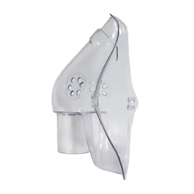 MÁSCARA FLEXIVEL PARA INALAÇÃO EM PVC CRISTAL SONICLEAR TAM-ADULTO