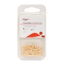 Cunha Interdental Natural de Madeira