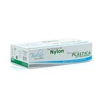 Fio Cirúrgico de Nylon Preto AG Alta Performance 3/8 2,4cm - BIOLINE FIOS