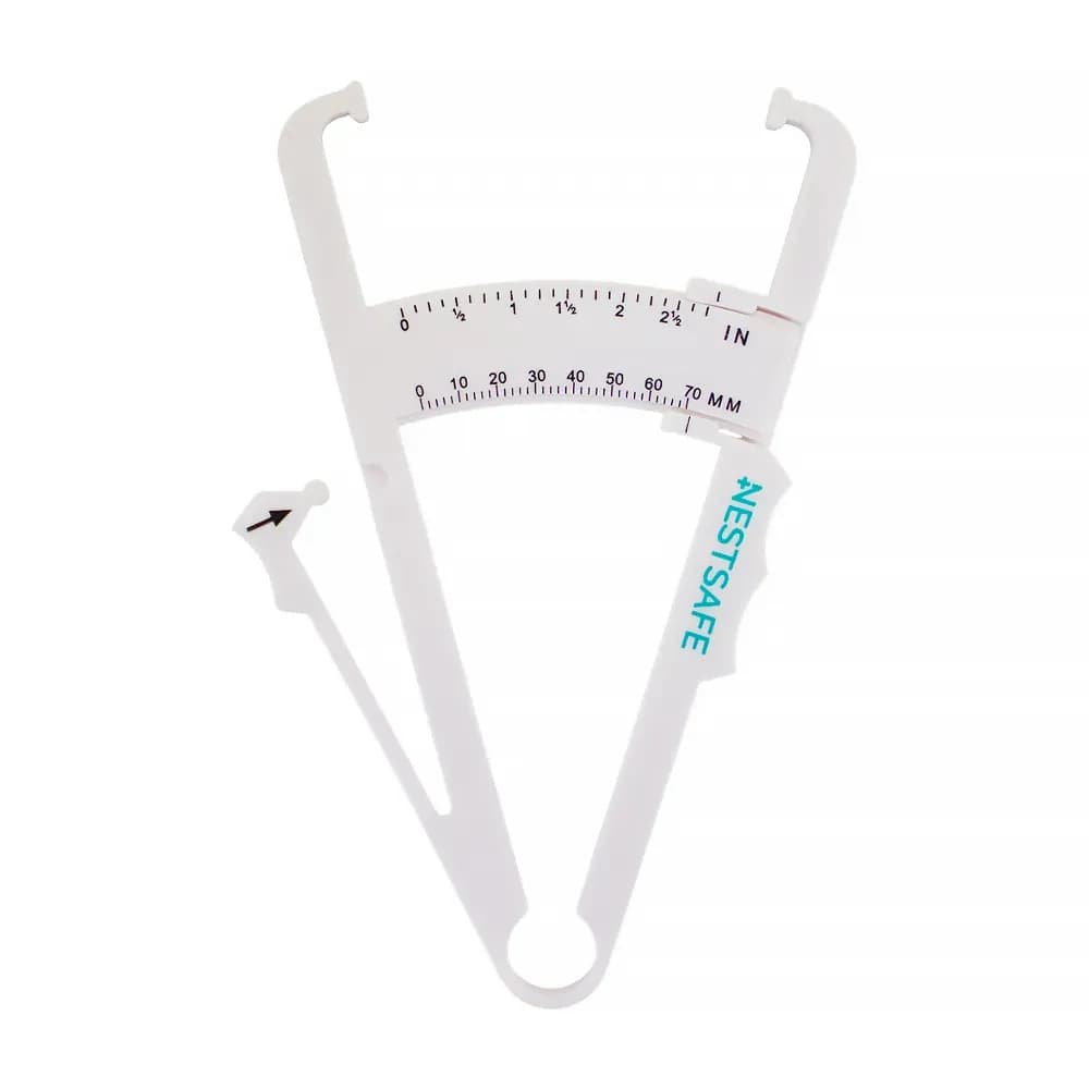 ADIPÔMETRO CLÍNICO PARA MEDIÇÃO PRECISA DE GORDURA CORPORAL 70MM NESTSAFE