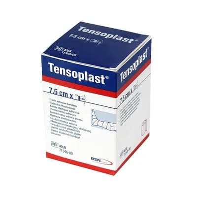 BANDAGEM ELÁSTICA ADERENTE TENSOPLAST 7,5CMX4,5METROS BSN