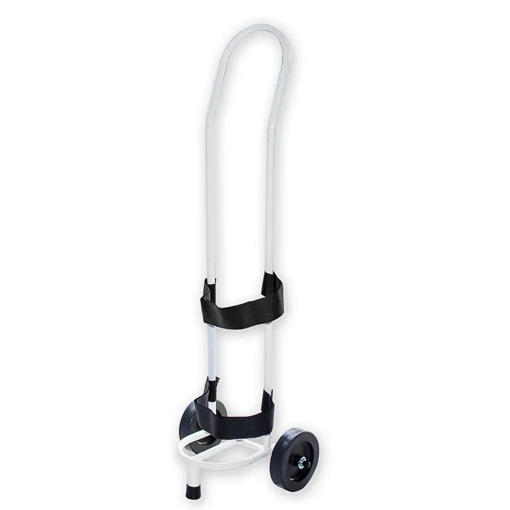 CARRINHO PARA TRANSPORTE CILINDRO OXIGÊNIO 7L 1M3 AKLIMPER