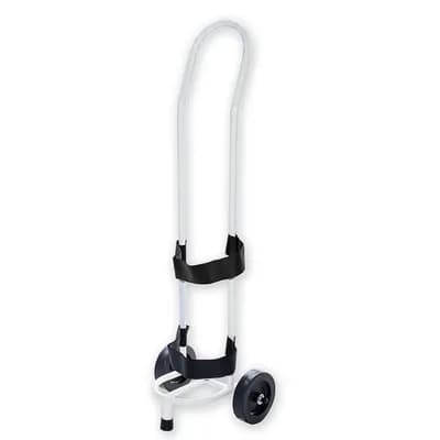 CARRINHO PARA TRANSPORTE CILINDRO OXIGÊNIO 7L 1M3 AKLIMPER