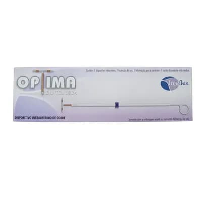 DIU INTRAUTERINO DE COBRE TCU 380A OPTIMA DA INJEFLEX
