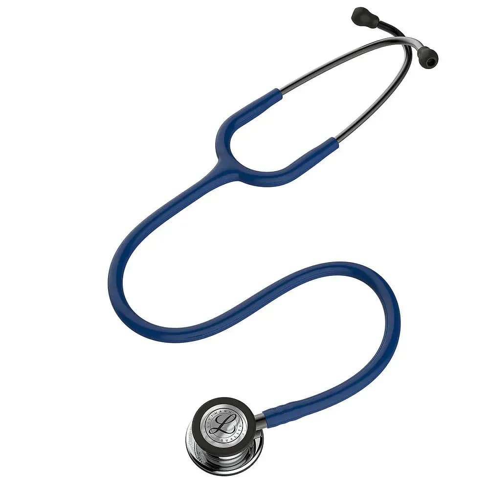 ESTETOSCÓPIO LITTMANN CLASSIC III 5863 AZUL E PRETO 3M