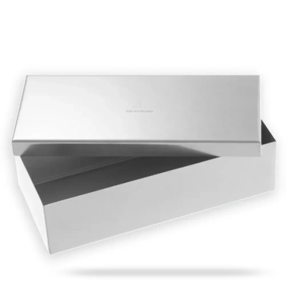 ESTOJO PARA ESTERILIZAÇÃO EM AÇO INOX 28X14X6CM FAVA