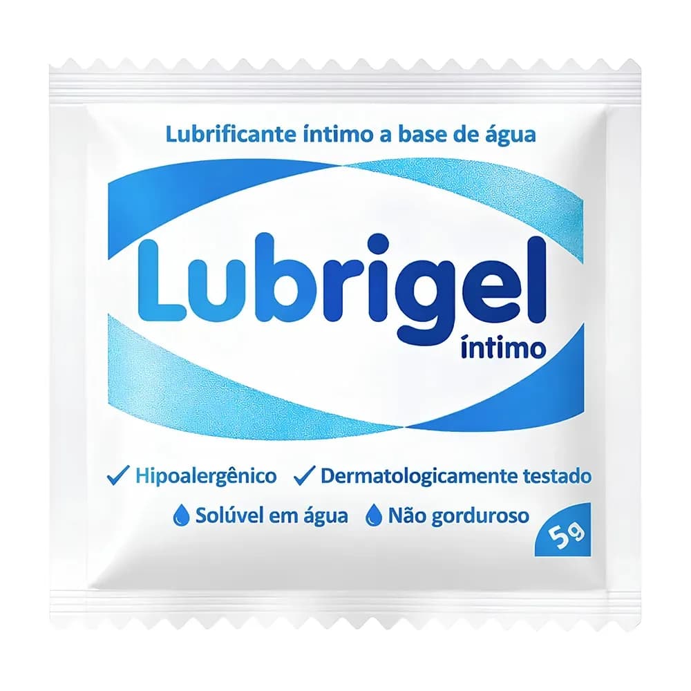 GEL LUBRIFICANTE ÍNTIMO À BASE DE ÁGUA 5G 200UN LUBRIGEL CARBOGEL