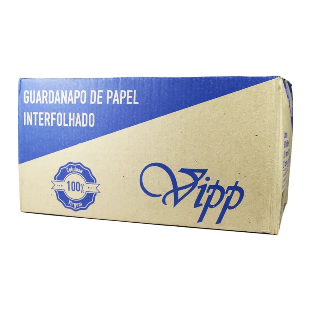 GUARDANAPO DE PAPEL INTERFOLHADO TAM20X10CM C/5000 VIPP