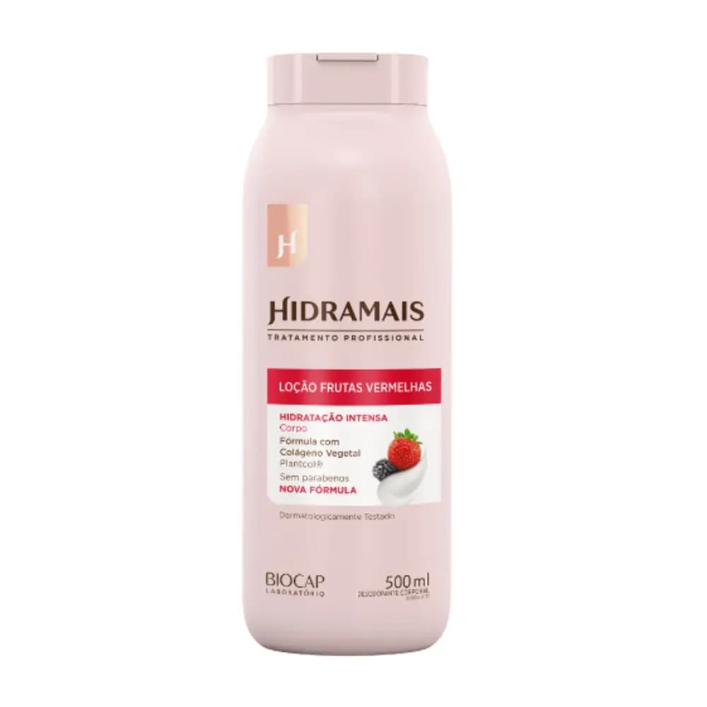 LOÇÃO HIDRATANTE FRUTAS VERMELHAS CHAMPAGNE 500ML HIDRAMAIS