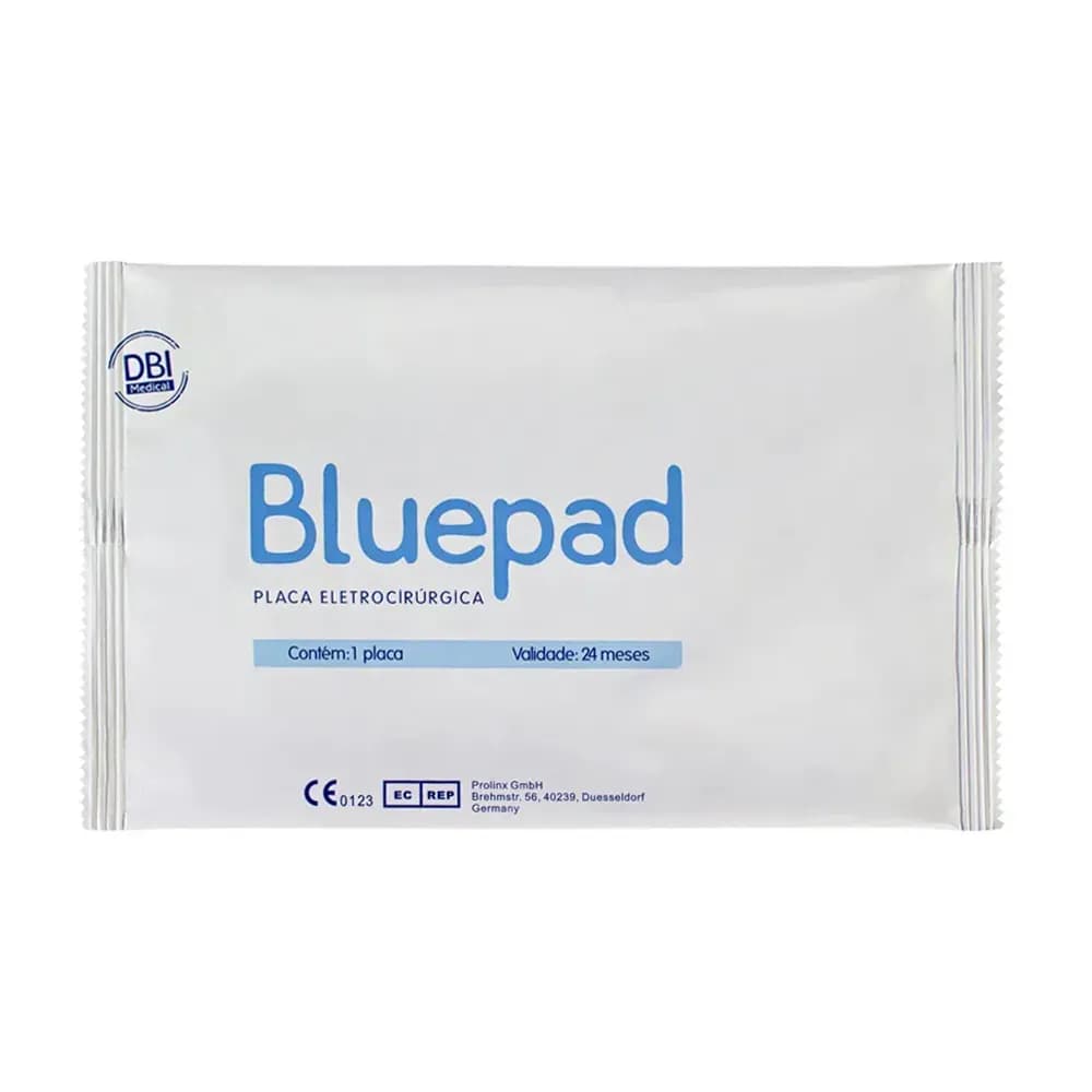 PLACA ELETROCIRÚRGICA ADULTO INTEIRA A10 BLUEPAD