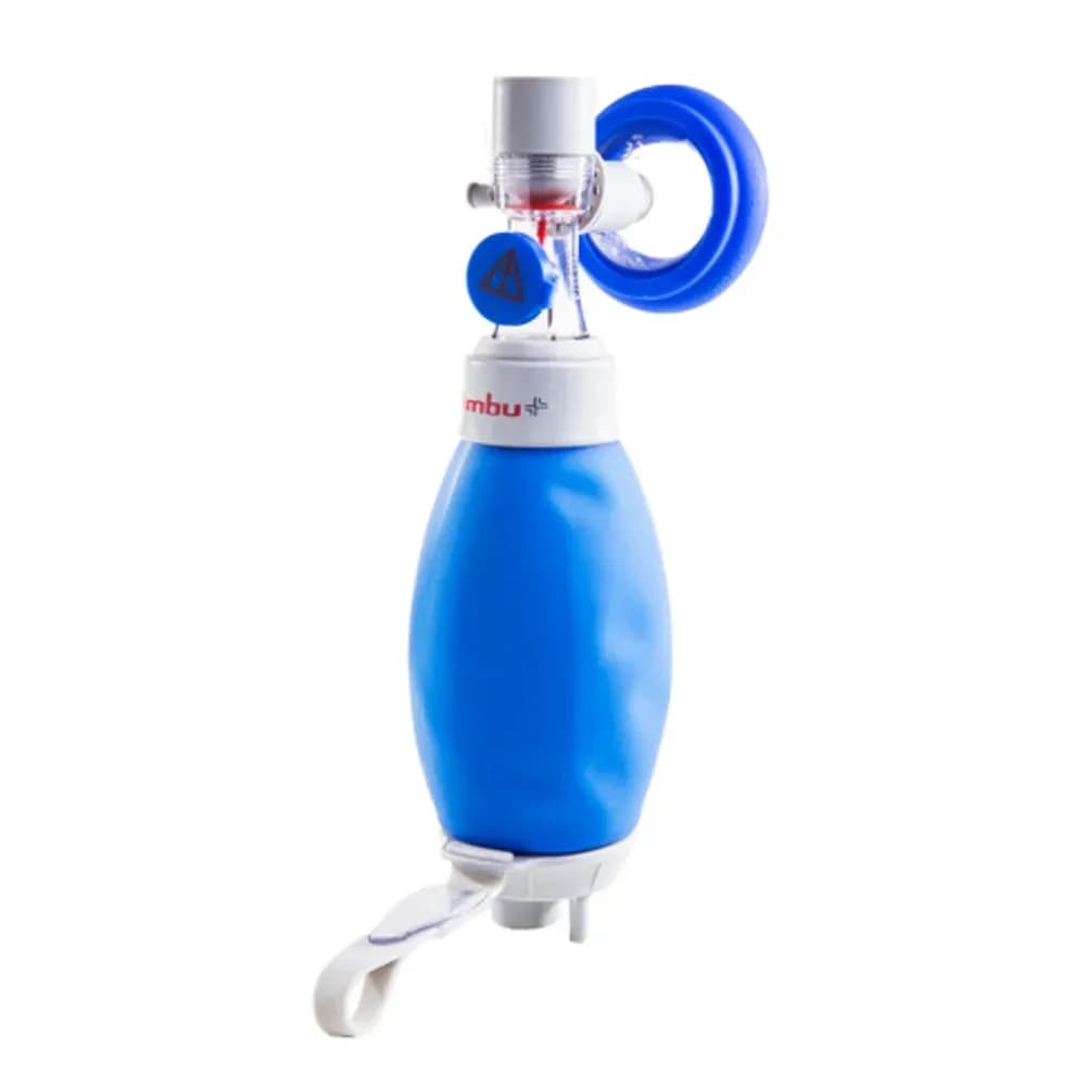 REANIMADOR RESPIRATÓRIO MANUAL DE SILICONE BABY MARK IV AMBU