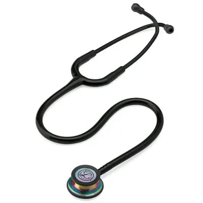 ESTETOSCÓPIO LITTMANN CLASSIC III 5870 PRETO RAINBOW 3M