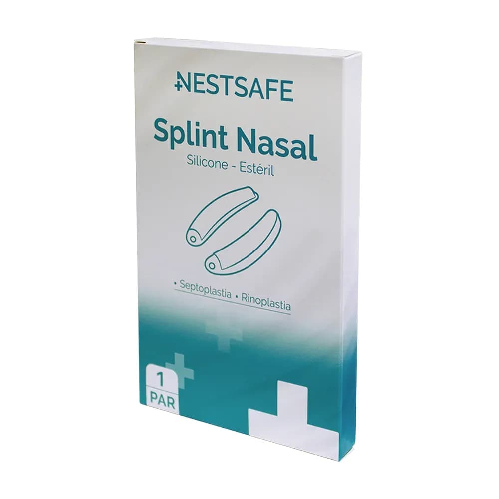 SPLINT NASAL DE SILICONE PÓS OPERATÓRIO OTORRINO M NESTSAFE