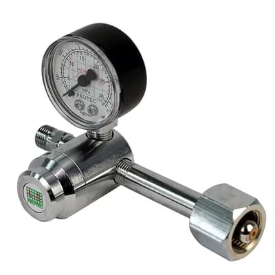 VALVULA MEDIÇÃO DE PRESSÃ CILIND. OXIGE FLUX S/FLUXOMETRO