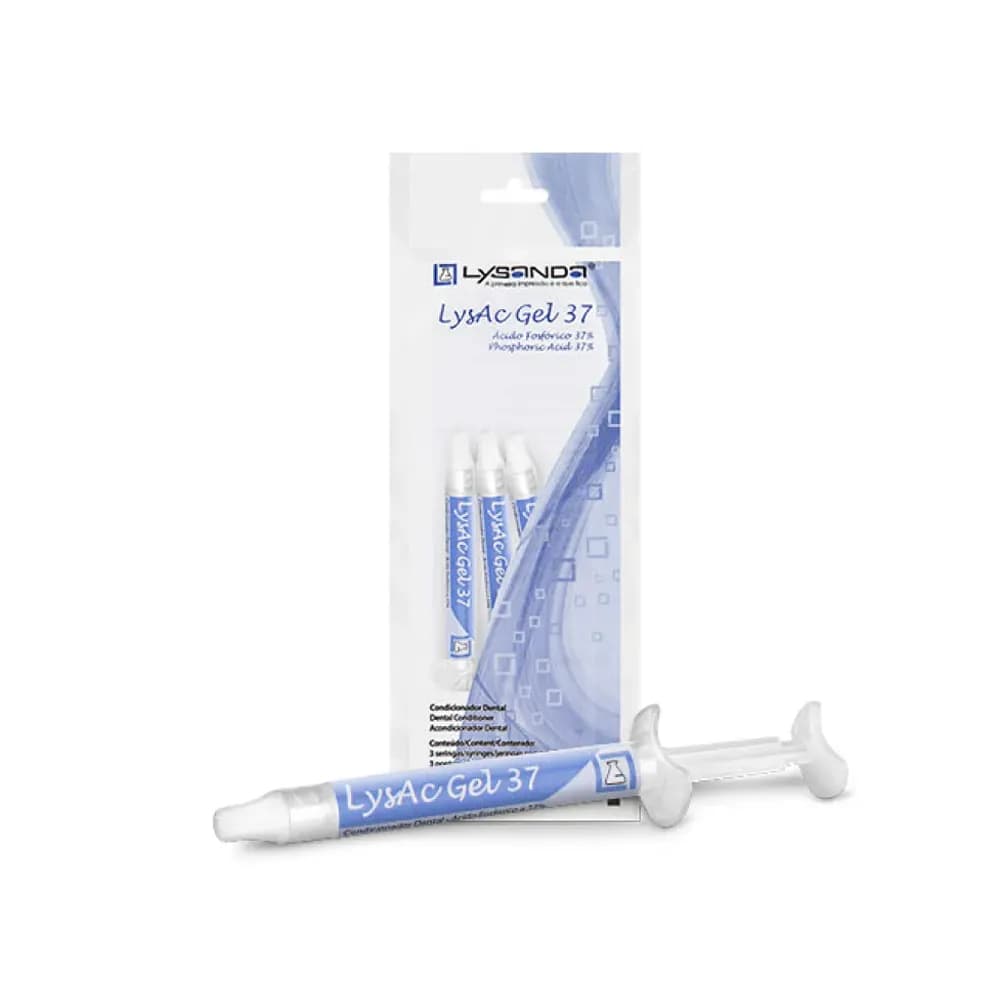 CONDICIONADOR ÁCIDO FOSFÓRICO P ESMALTE DENTINA 3 UN LYSANDA
