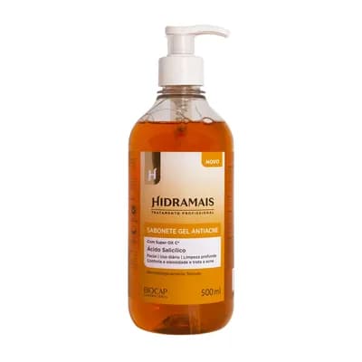 SABONETE LÍQUIDO LIMPEZA FACIAL ANTIACNE 500ML HIDRAMAIS