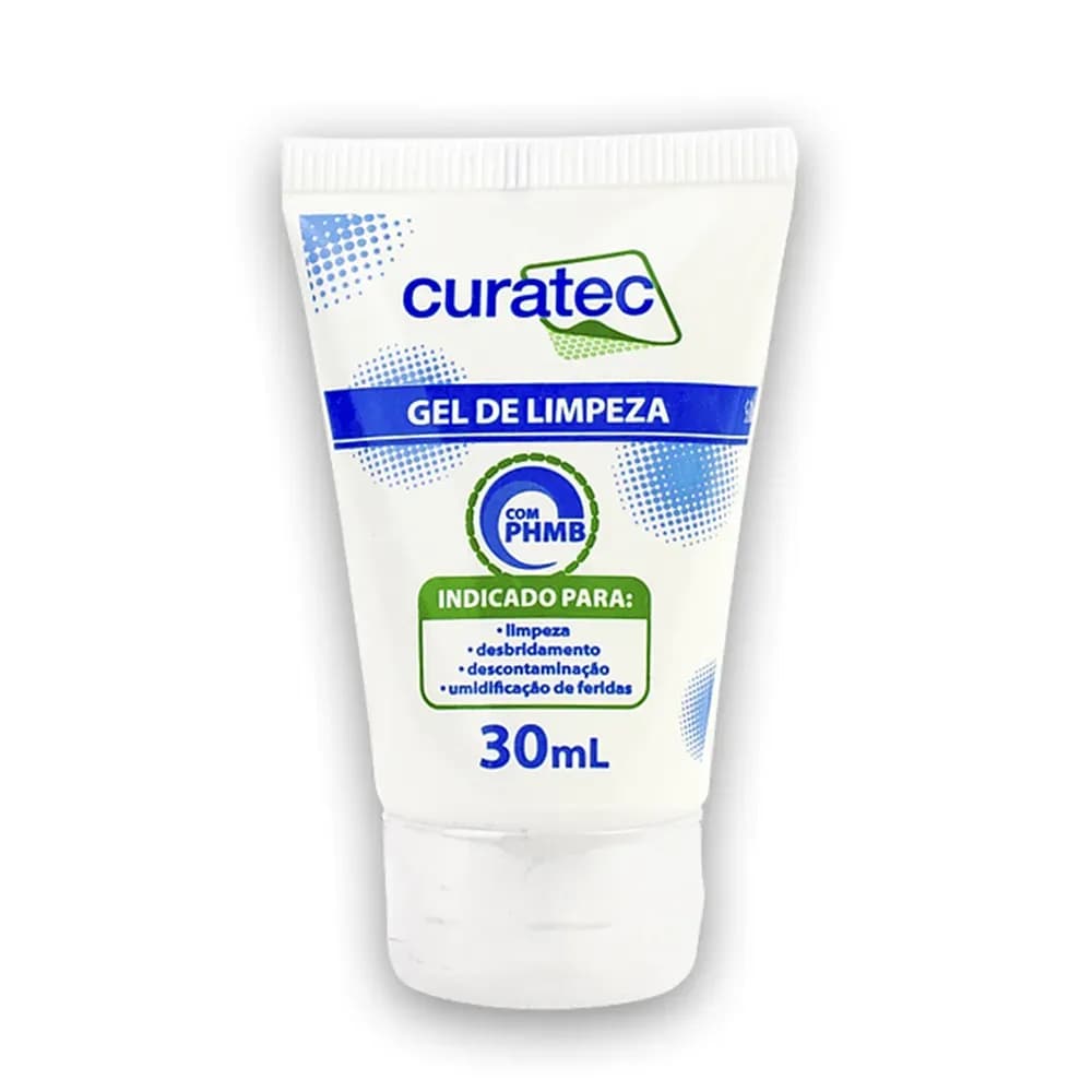 GEL PARA LIMPEZA DE FERIDAS COM PHMB 30ML CURATEC