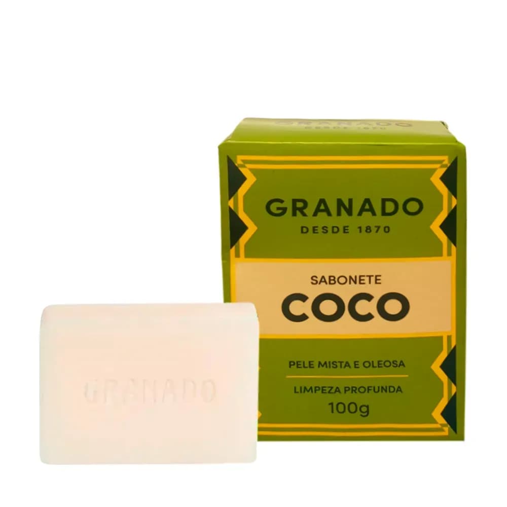 SABONETE EM BARRA DE COCO 100G GRANADO