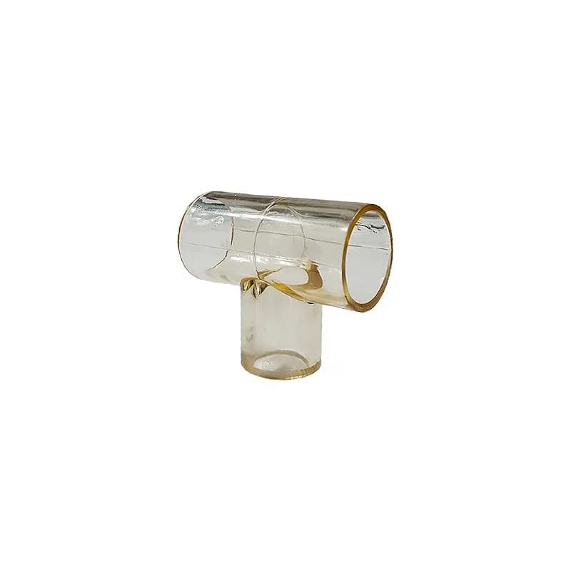Conector T 22 x 22 x 15mm para Circuito de Ventilação Mecânica da Ventcare - Unidade