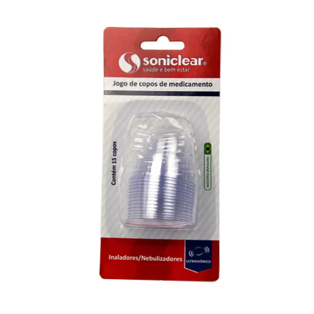 COPOS PARA INALADOR COM 15UN SONICLEAR